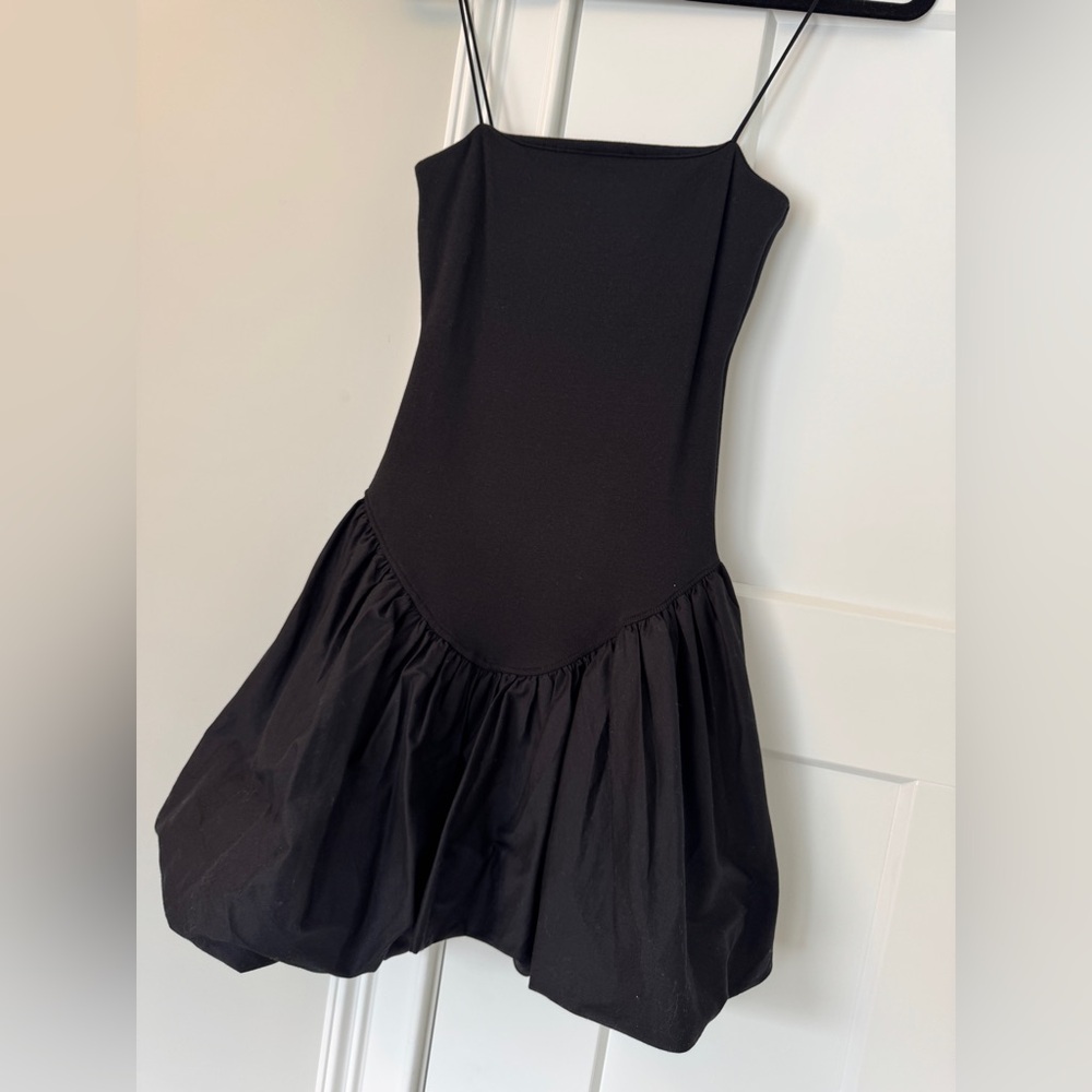 Zara spaghetti strap mini bubble dress - Picture 3 of 6